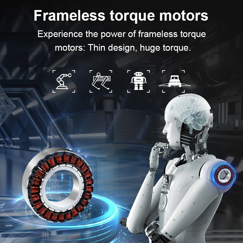 Moteur BLDC sans balais à entr - Direct Drive Servo Motor Robotics avis et prix